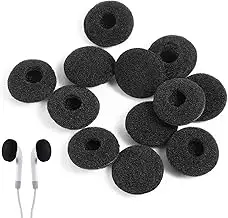 12 Stück Schaumstoff Ohrhörer Ohrpolster, Ohrhörer Pad Kopfhörer Ersatz-Schwamm-