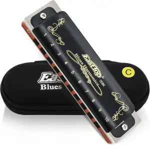 East Top Mundharmonika C Key Für T008K 10 Löcher Diatonic Blues Harmonica Für pr