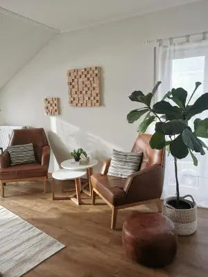 Akustik Diffusor 2D 500 – 30x30cm - Akustik Diffusor - Wandpaneel aus Holz - Aku