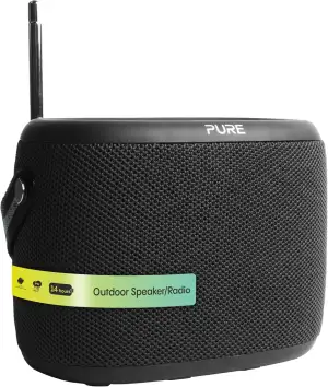 Pure Woodland Outdoor Bluetooth Lautsprecher – Wasserfeste Musikbox mit 10W Soun