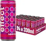 effect HABIBI BERRY Energy Drink – Tray mit 24 x 330 ml Energy Dosen Einweg, Koffeinhaltiges Erfr...