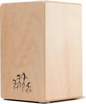 Cajon "ROCK/POP" Large, Trommel für Einsteiger, made in GERMANY incl. Kurzlehrga