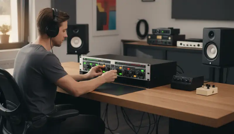 Audiokompressor einstellen: Klang meistern