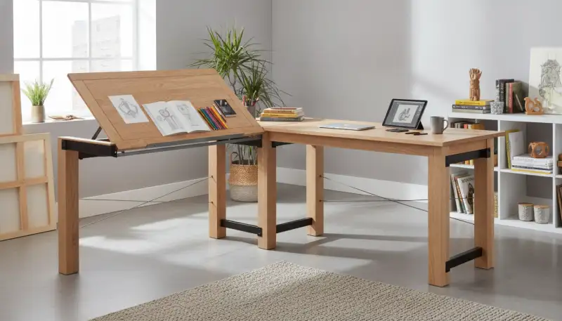 DIY Studioschreibtisch: Kreativität im Eigenbau