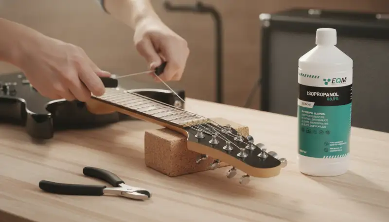 E-Gitarrensaiten wechseln: Neuer Schwung