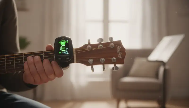 Gitarrenstimmgerät optimal nutzen