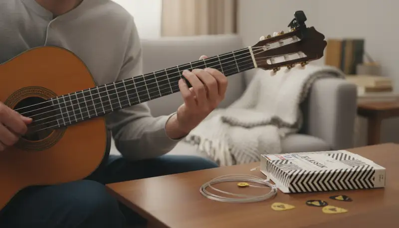 Klang der Akustikgitarre optimieren