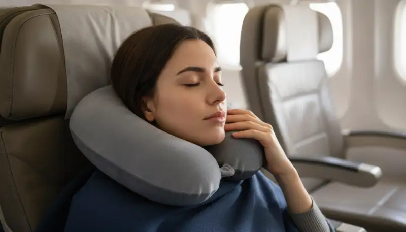 Nackenkissen – Orthopädisches Nackenstützkissen bei Nackenschmerzen aus Memory Foam – Dein Schlüssel zu erholsamem Schlaf
